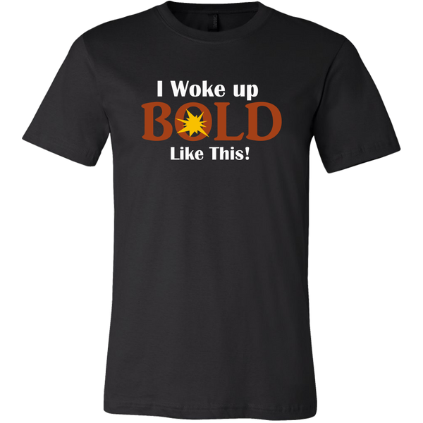 LiVit BOLD Canvas Men's Shirt - I Woke Up BOLD Like This - LiVit BOLD