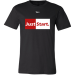 Just Start Men's T-Shirt - LiVit BOLD - 13 Colors - LiVit BOLD