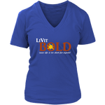 LiVit BOLD District Womens V-Neck Shirt - LiVit BOLD