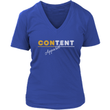 Content Apparel V-Nect Women's Top - LiVit BOLD - LiVit BOLD