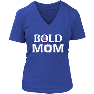 LiVit BOLD District Women's V-Neck Shirt - BOLD MOM - LiVit BOLD