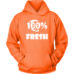100% FRESH - Unisex Hoodie - LiVit BOLD - 12 Colors - LiVit BOLD