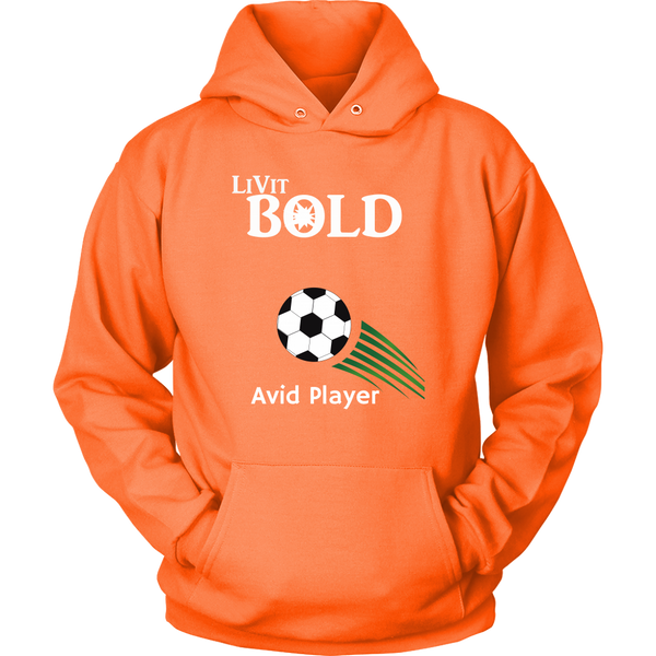 LiVit BOLD Unisex Hoodie - Soccer Collection - LiVit BOLD