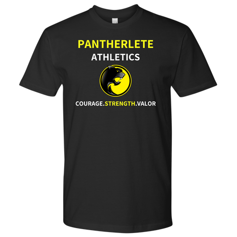 Pantherlete Athletics Men's Top-Black - LiVit BOLD