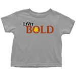 LiVit BOLD Toddler T-Shirt - blk - LiVit BOLD