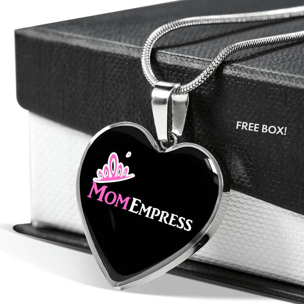 MomEmpress Luxury Silver Necklace - LiVit BOLD - LiVit BOLD