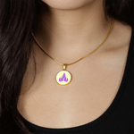 LiVit BOLD Purple Flame Luxury Necklace & Bangle - LiVit BOLD