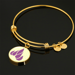 LiVit BOLD Purple Flame Cirle Necklace & Bangle - LiVit BOLD
