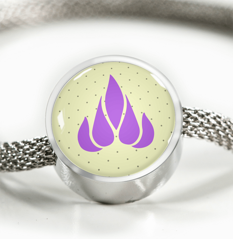 LiVit BOLD Purple Flame Bracelet & Charm - LiVit BOLD