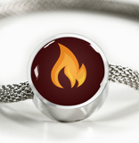 LiVit BOLD Orange Flame Bracelet & Charm - LiVit BOLD