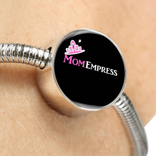 MomEmpress Luxury Steel Charm Bracelet - LiVit BOLD