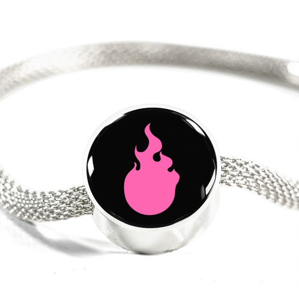 LiVit BOLD Pink Flame Bracelet & Charm - LiVit BOLD