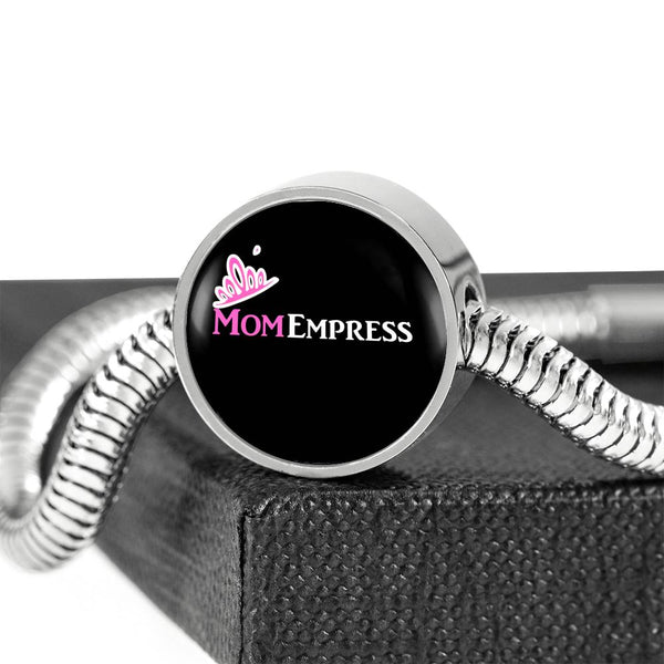 MomEmpress Luxury Steel Charm Bracelet - LiVit BOLD