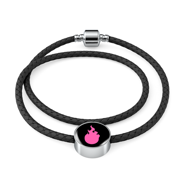 LiVit BOLD Woven Leather Charm Bracelet - LiVit BOLD