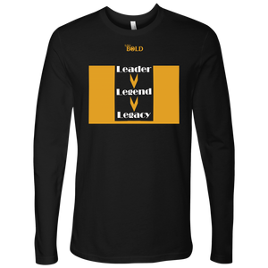 Leader.Legend.Legacy Men's Long Sleeve Top- 6 Colors - LiVit BOLD - LiVit BOLD