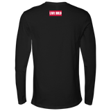 Give It 100% Or Give It Up - Men's Long Sleeve Top - LiVit BOLD - 4 Colors - LiVit BOLD