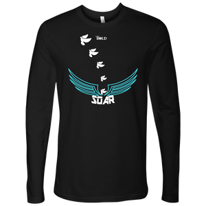 SOAR! Ver 2 - Men's  Long Sleeve Top - 6 Colors - LiVit BOLD