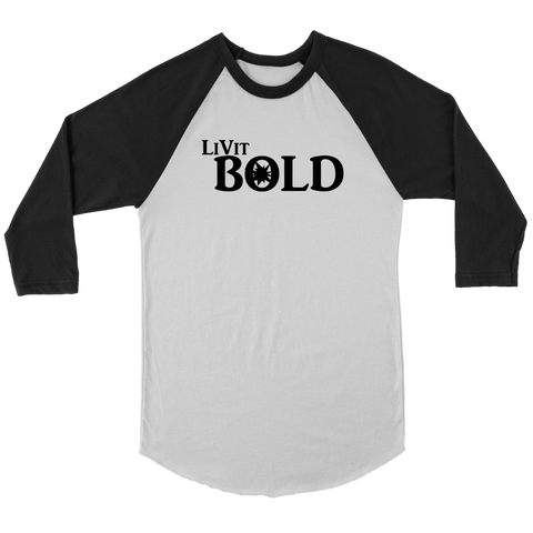 LiVit BOLD Canvas Men's Baseball Shirt - LiVit BOLD