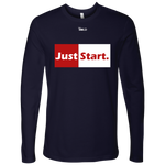 Just Start Men's Long Sleeve T-Shirt - LiVit BOLD - 7 Colors - LiVit BOLD