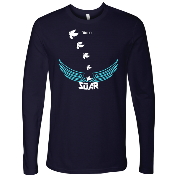 SOAR! Ver 2 - Men's  Long Sleeve Top - 6 Colors - LiVit BOLD