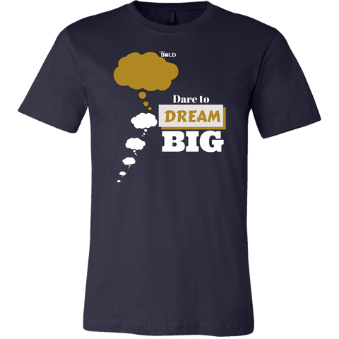 Dare To Dream BIG Two Tone - Men's T-Shirt - 11 Colors - LiVit BOLD