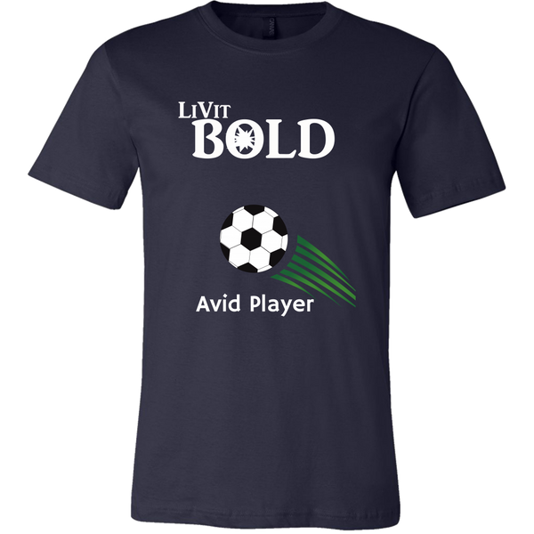 LiVit BOLD Canvas Men's Shirt - Soccer Collection - LiVit BOLD