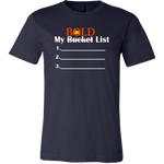 My Bucket/BOLD List Men's T-Shirt - LiVit BOLD
