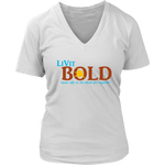 LiVit BOLD District Women's V-Neck Shirt - LiVit BOLD