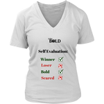 LiVit BOLD District Women's V-Neck Shirt - Self Evaluation - LiVit BOLD