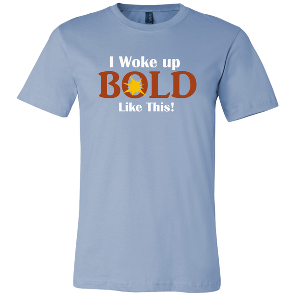 LiVit BOLD Canvas Men's Shirt - I Woke Up BOLD Like This - LiVit BOLD