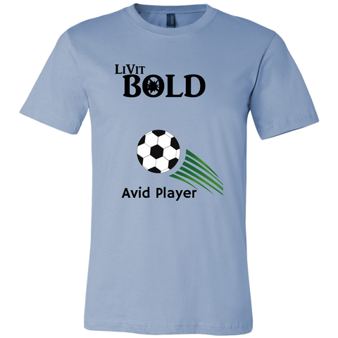 LiVit BOLD Canvas Men's Shirt - Soccer Collection - LiVit BOLD