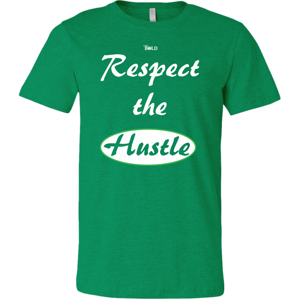 Respect The Hustle - Men's T-Shirt - LiVit BOLD - 16 Colors - LiVit BOLD