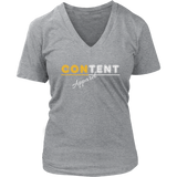 Content Apparel V-Nect Women's Top - LiVit BOLD - LiVit BOLD