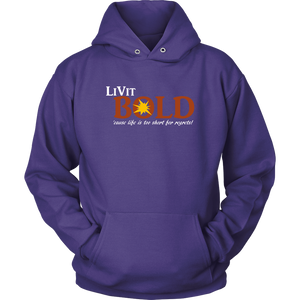 LiVit BOLD Hoodies - White - LiVit BOLD