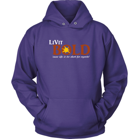 LiVit BOLD Hoodies - White - LiVit BOLD