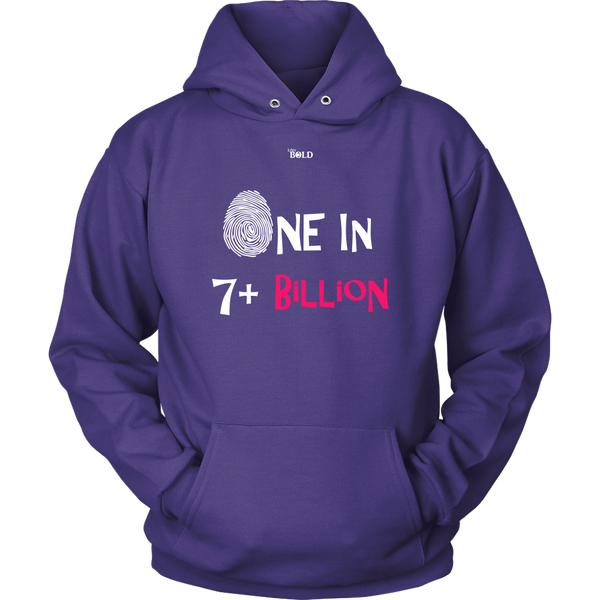 One In 7 Plus Billion - Women's Hoodie - 8 Colors - LiVit BOLD - LiVit BOLD