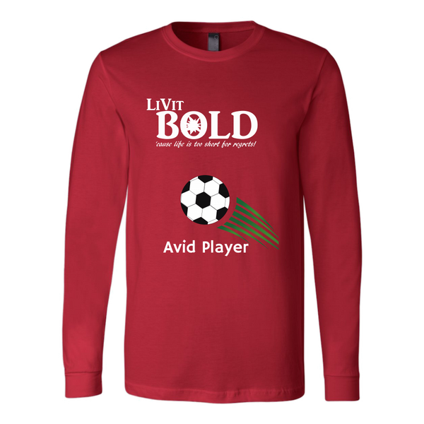 LiVit BOLD Canvas Long Sleeve Shirt - Soccer Collection - LiVit BOLD