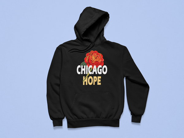 Chicago Hope Unisex Hoodie (Black & Navy)