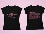 She Understood The Assignment - Ladies T-Shirt (Black)