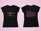 She Understood The Assignment - Ladies T-Shirt (Black)