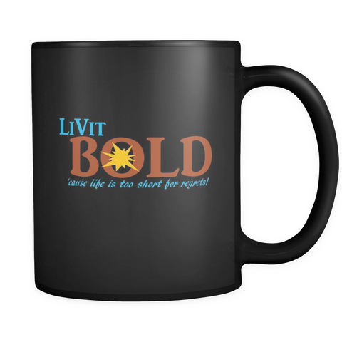 LiVit BOLD Mug - Blue - LiVit BOLD