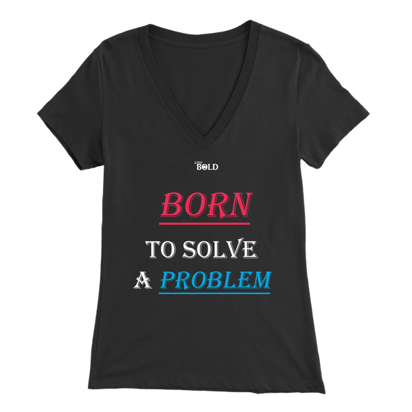 Couple's Born to Solve A Problem Female's Top - LiVit BOLD - LiVit BOLD