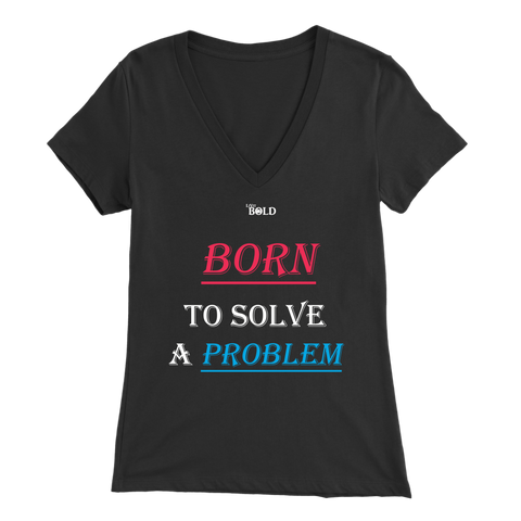 Couple's Born to Solve A Problem Female's Top - LiVit BOLD - LiVit BOLD