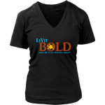 LiVit BOLD District Women's V-Neck Shirt - LiVit BOLD