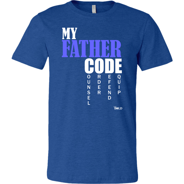 My Father Code Men's T-Shirt - 10 Colors - LiVit BOLD - LiVit BOLD