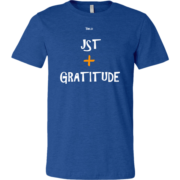 Just Add Gratitude Men's T-Shirt - LiVit BOLD - 16 Colors - LiVit BOLD