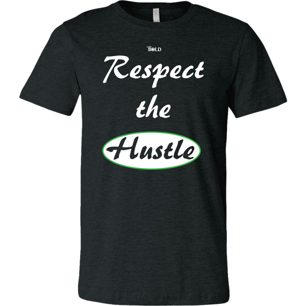 Respect The Hustle - Men's T-Shirt - LiVit BOLD - 16 Colors - LiVit BOLD