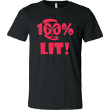 100% LIT! Men's T-Shirt - LiVit BOLD - 6 Colors - LiVit BOLD