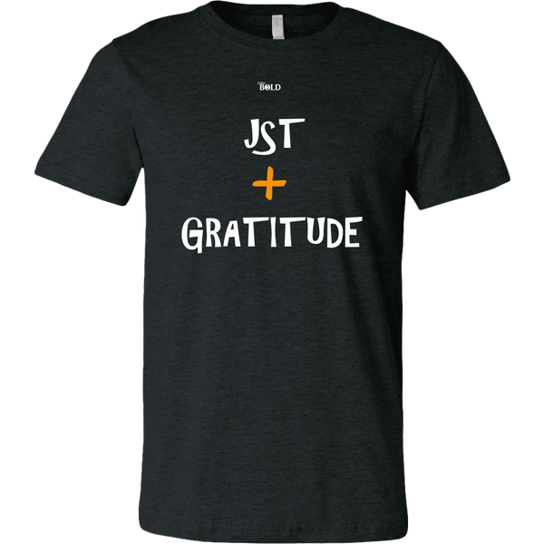 Just Add Gratitude Men's T-Shirt - LiVit BOLD - 16 Colors - LiVit BOLD