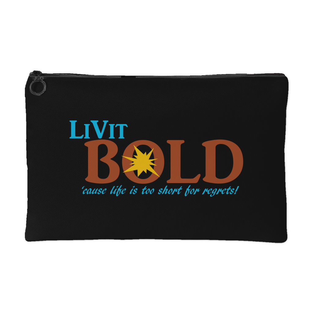 LiVit BOLD Pouch - Black Color - LiVit BOLD